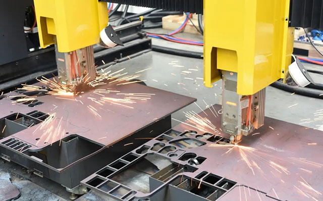 新葡的京集团350vip8888双头龙门激光切割机