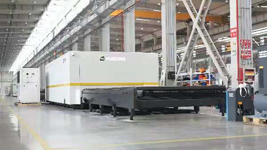 新葡的京集团350vip8888高功率宽幅激光切割机