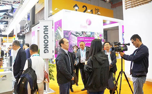 江苏常州卫视拍摄新葡的京集团350vip8888意大利CEA展位