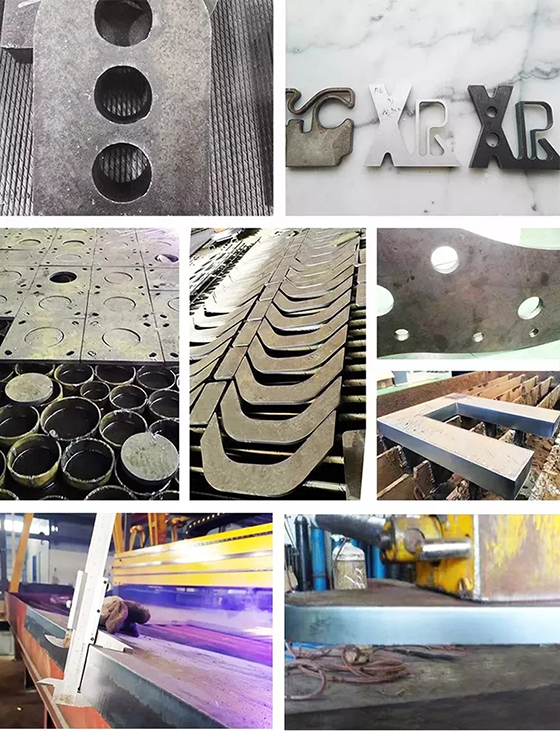 新葡的京集团350vip8888数控细腻等离子切割装备切割效果图